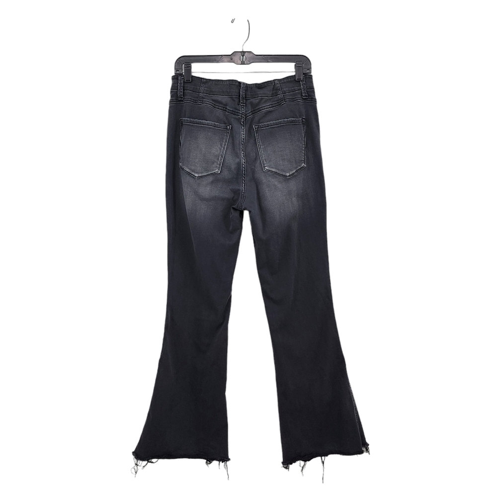 Kancan Women's Cotton Blend High Rise Flare Jeans - 30 - Picture 6 of 8